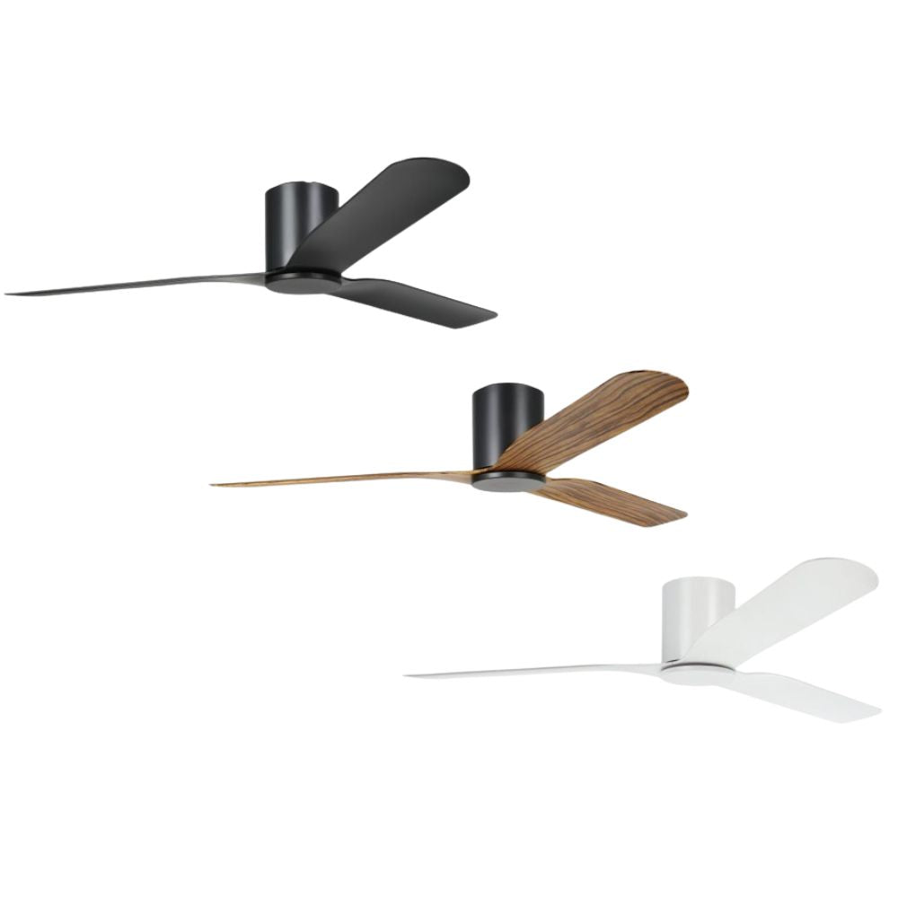 Eglo ILUKA - 3 Blade 60" 1500mm DC Hugger Ceiling Fan-Eglo-Ozlighting.com.au