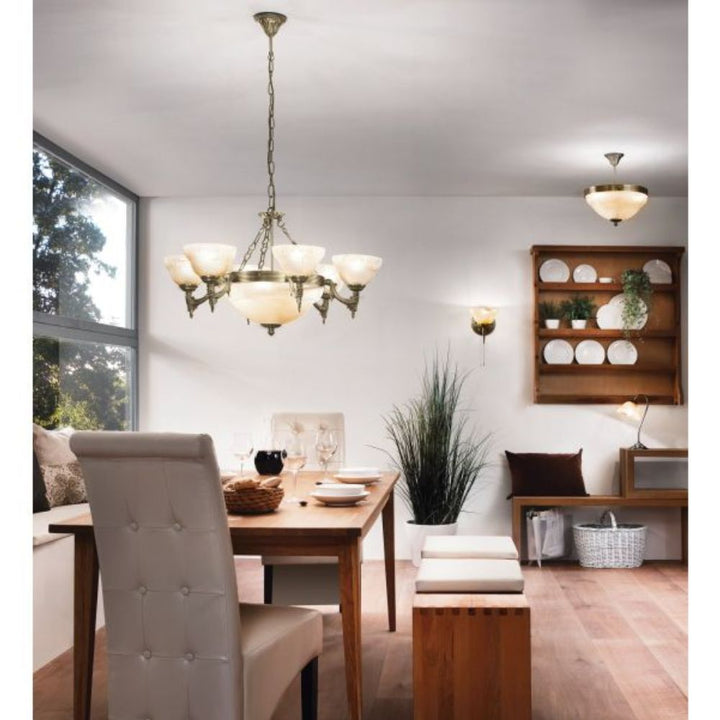 Eglo MARBELLA - 6/9 Light Pendant-Eglo-Ozlighting.com.au