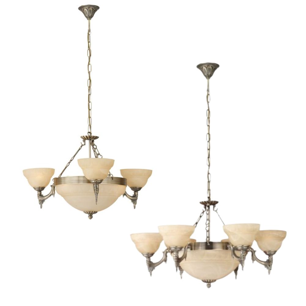 Eglo MARBELLA - 6/9 Light Pendant-Eglo-Ozlighting.com.au