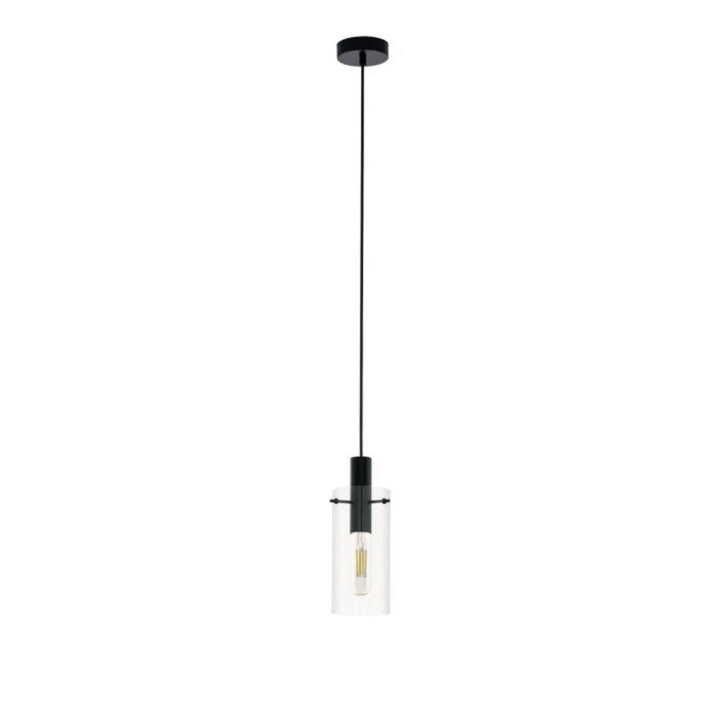 Eglo MONTEFINO - Steel and Glass Light Indoor Pendant-Eglo-Ozlighting.com.au