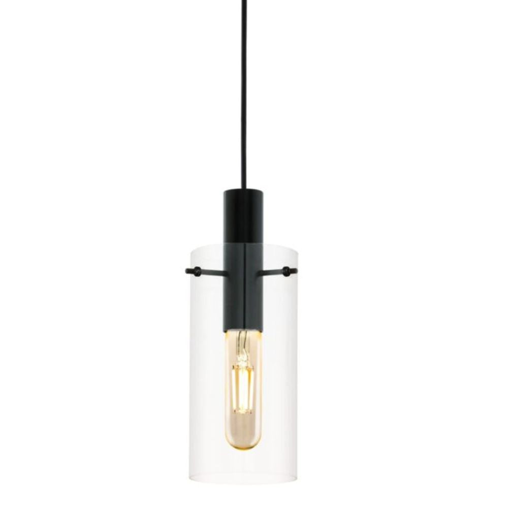 Eglo MONTEFINO - Steel and Glass Light Indoor Pendant-Eglo-Ozlighting.com.au