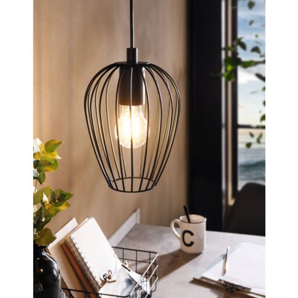 Eglo NEWTOWN - 1 Light Pendant-Eglo-Ozlighting.com.au