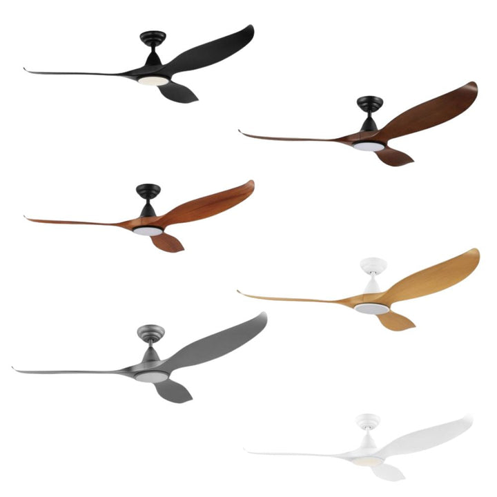 Eglo NOOSA - 3 Blade 60" 1520mm DC Ceiling Fan with 3-CCT LED Light-Eglo-Ozlighting.com.au