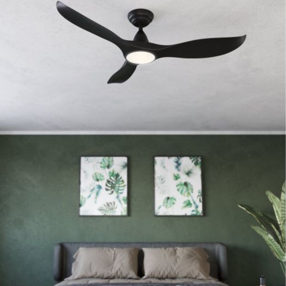 Eglo NOOSA - 40" 1016mm DC Ceiling Fan with LED Light-Eglo-Ozlighting.com.au