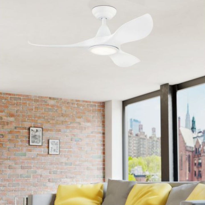 Eglo NOOSA - 40" 1016mm DC Ceiling Fan with LED Light-Eglo-Ozlighting.com.au