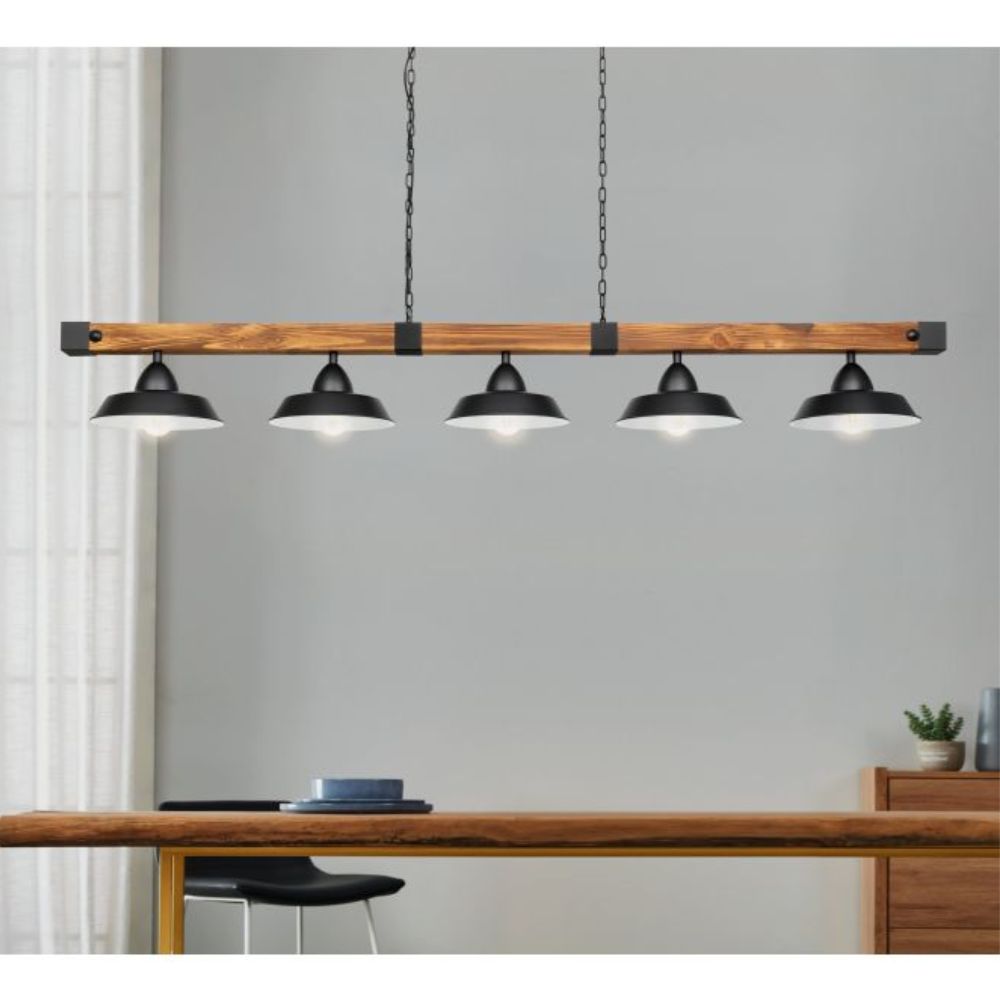 Eglo OLDBURY - 2/3/5 Light Pendant-Eglo-Ozlighting.com.au