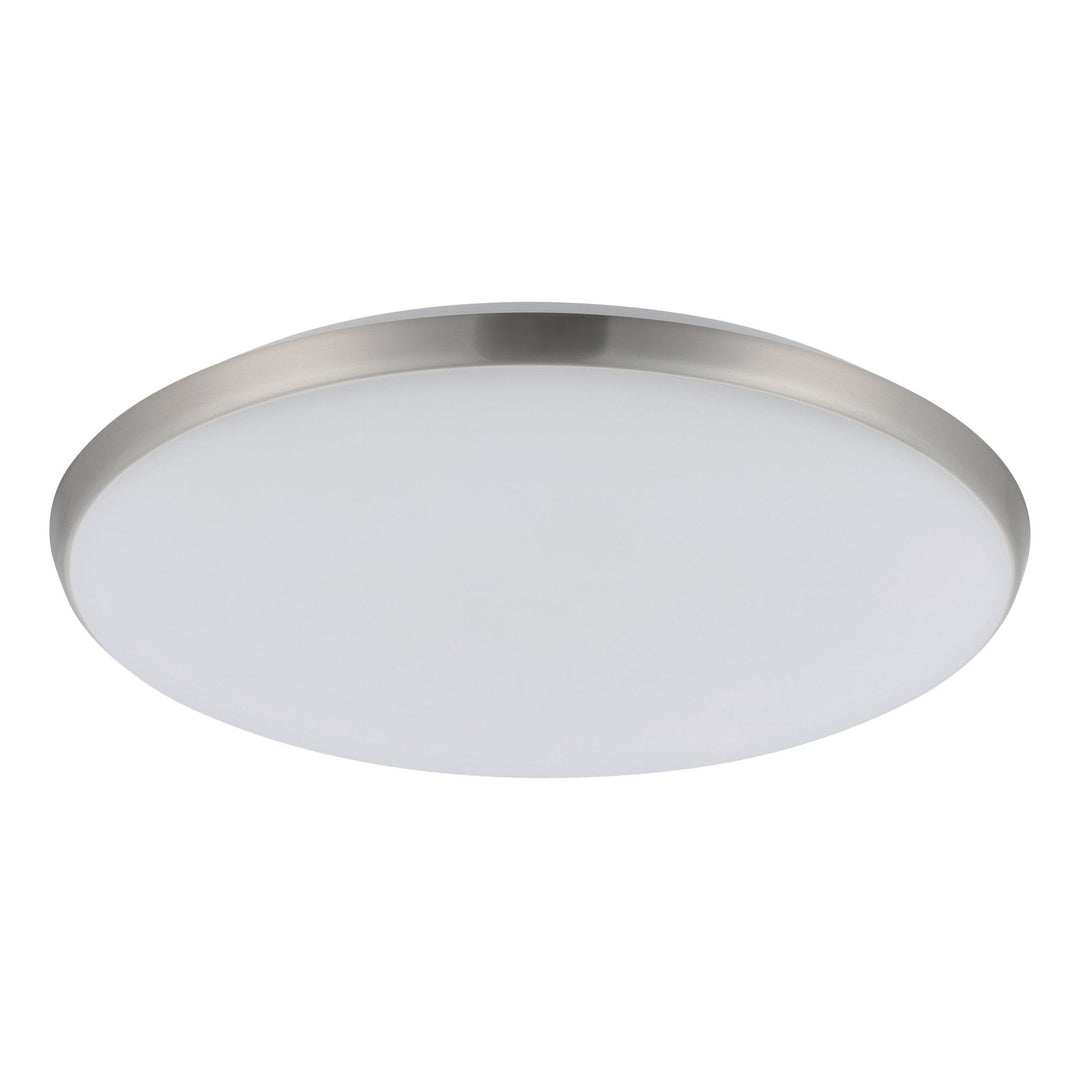 Eglo OLLIE 2 - LED Oyster Ceiling Light - Satin Nickel-Eglo-Ozlighting.com.au