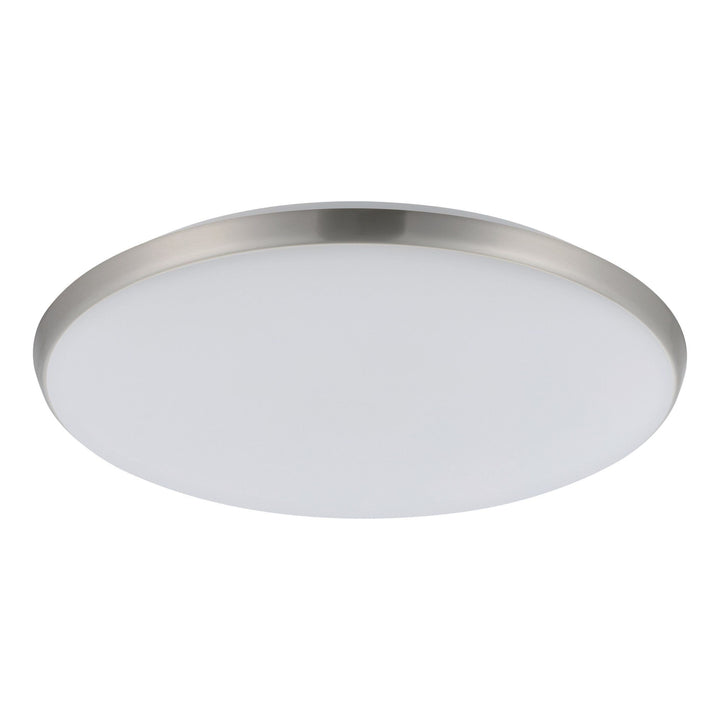 Eglo OLLIE 2 - LED Oyster Ceiling Light - Satin Nickel-Eglo-Ozlighting.com.au