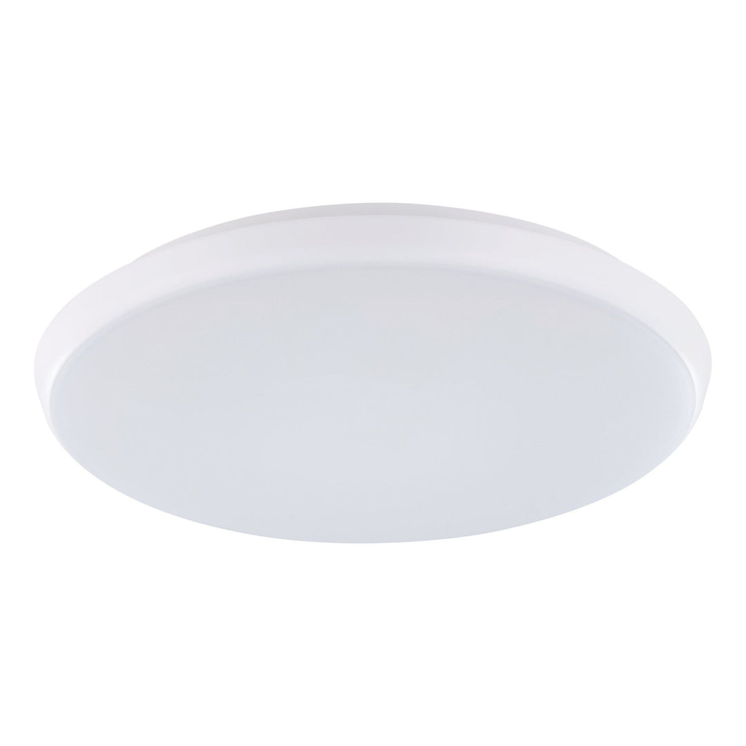 Eglo OLLIE 2 - LED Oyster Ceiling Light - White-Eglo-Ozlighting.com.au