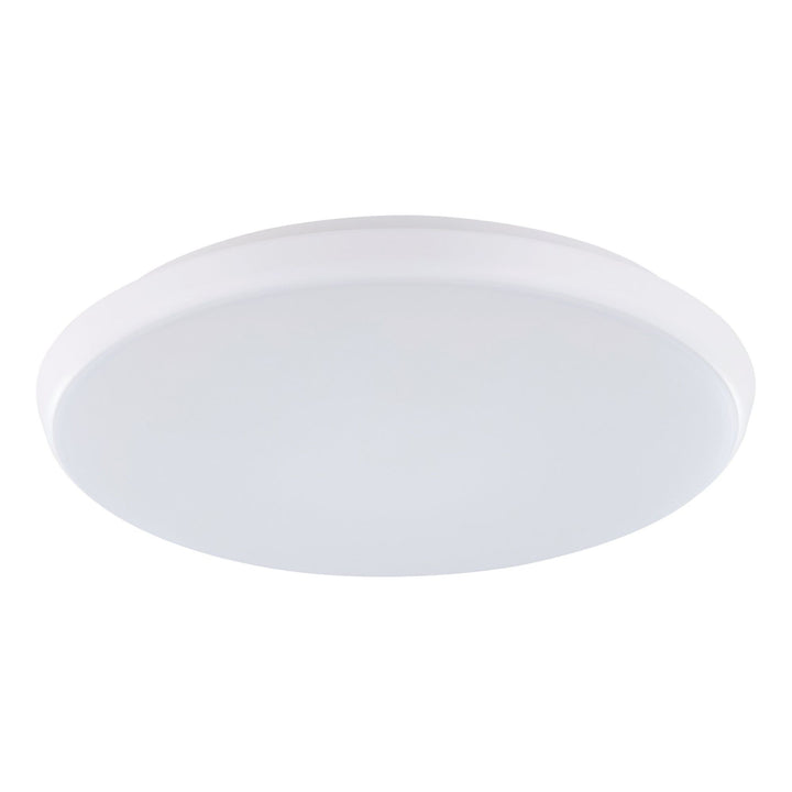 Eglo OLLIE 2 - LED Oyster Ceiling Light - White-Eglo-Ozlighting.com.au