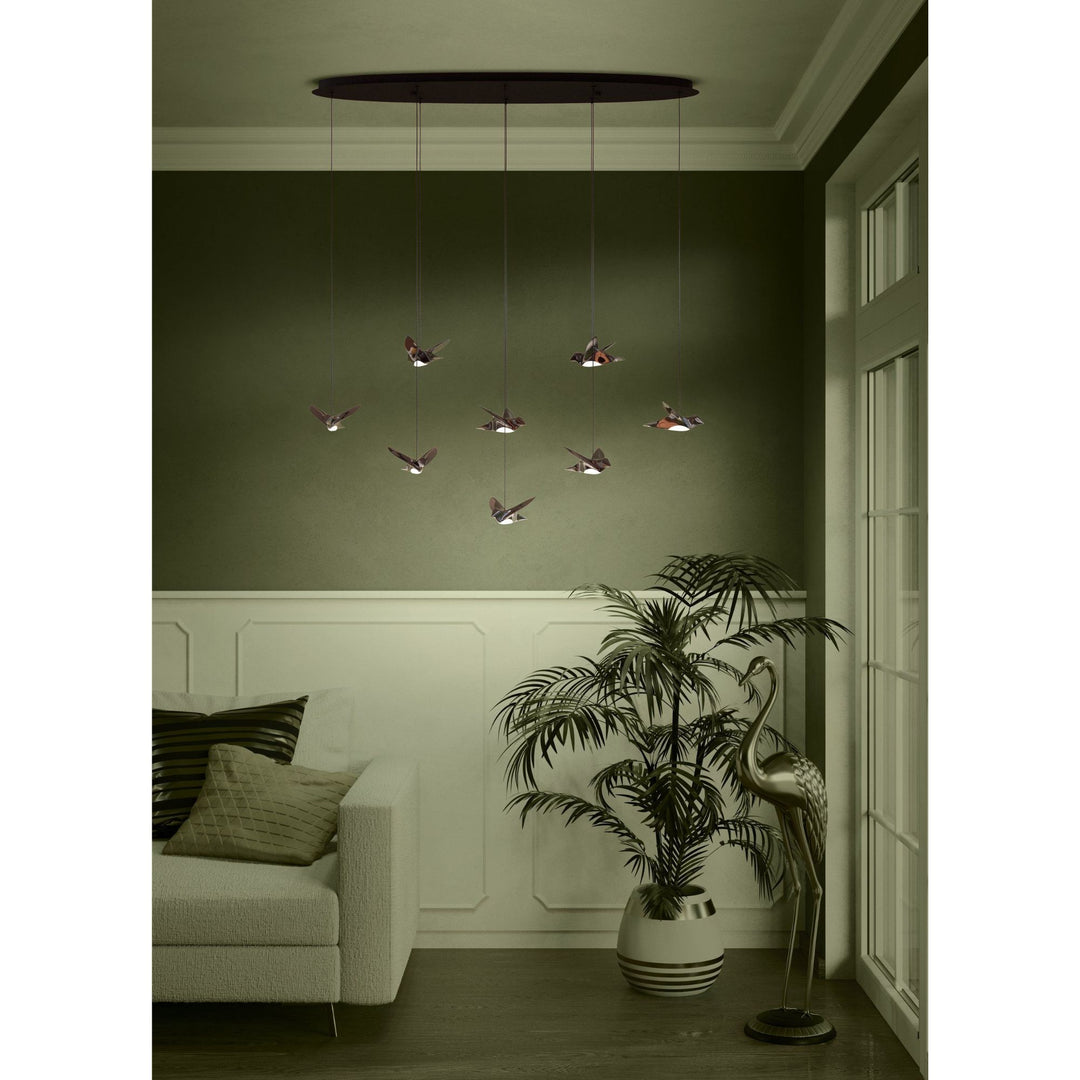 Eglo PARATEBUENO - 8/17 Light Pendant-Eglo-Ozlighting.com.au