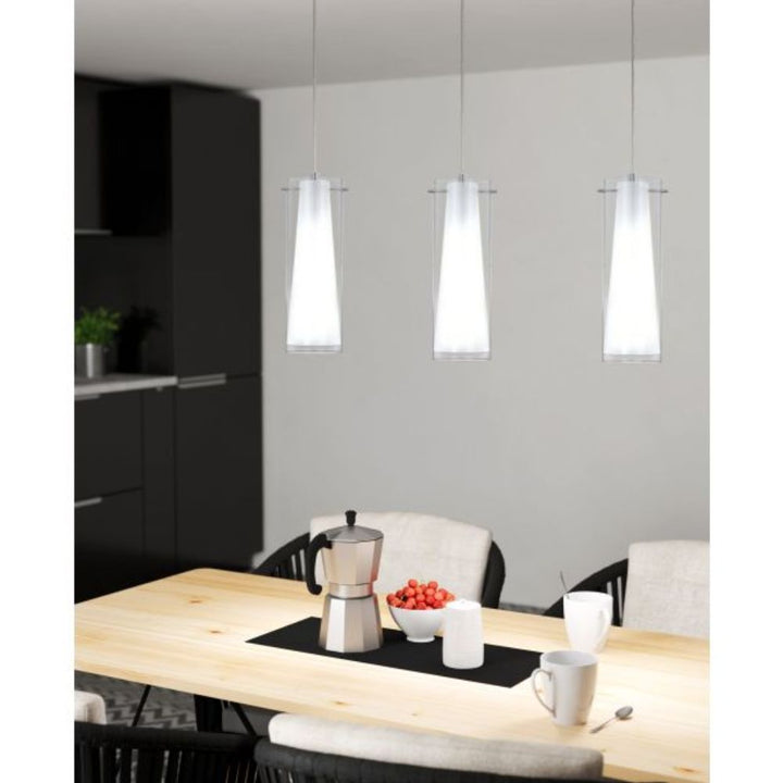 Eglo PINTO - 1/3 Light Pendant-Eglo-Ozlighting.com.au