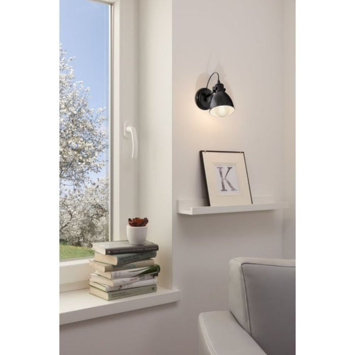 Eglo PRIDDY - Metal Shade Wall Light-Eglo-Ozlighting.com.au