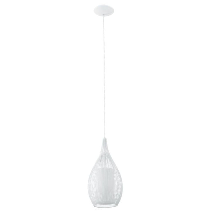 Eglo RAZONI - 1 Light Glass Pendant-Eglo-Ozlighting.com.au