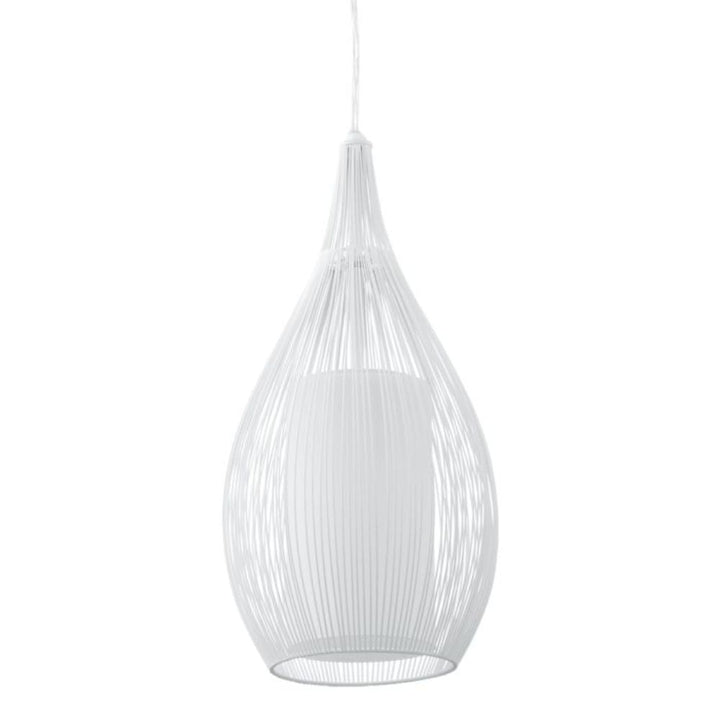 Eglo RAZONI - 1 Light Glass Pendant-Eglo-Ozlighting.com.au