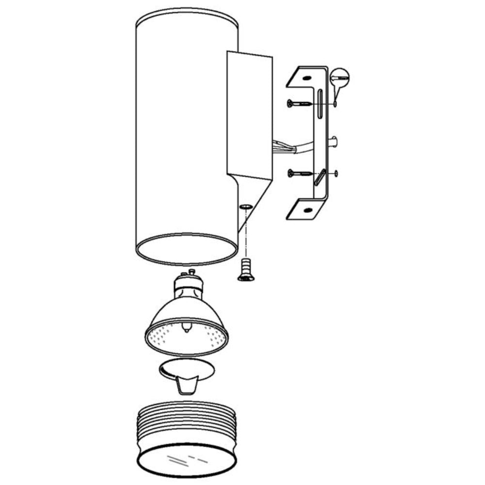 Eglo RIGA - 2x2.8W Wall Light-Eglo-Ozlighting.com.au