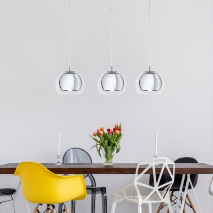 Eglo ROCAMAR - 1/3/5 Light Pendant-Eglo-Ozlighting.com.au