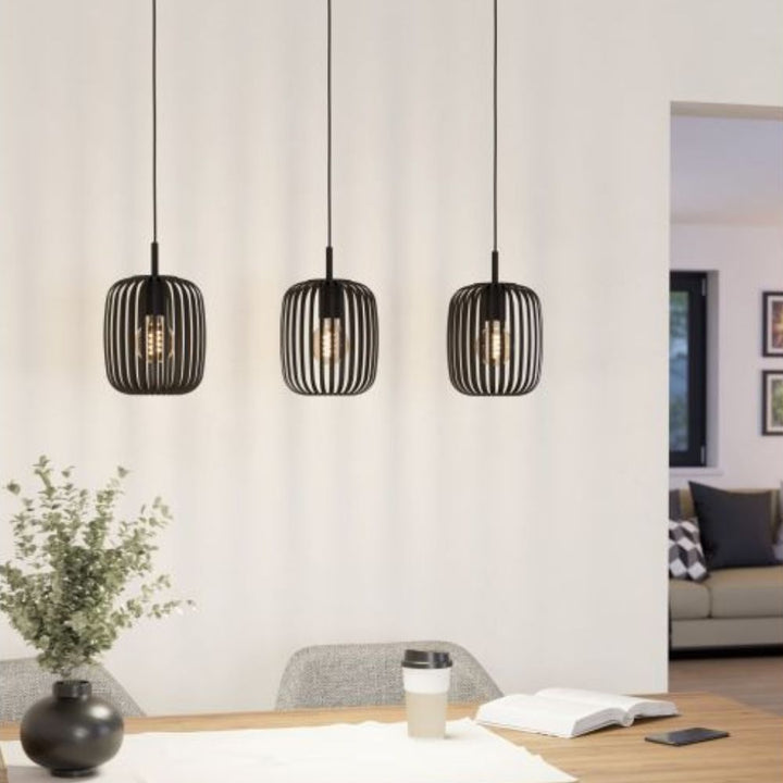 Eglo ROMAZZINA - 1/3 Light Pendant-Eglo-Ozlighting.com.au