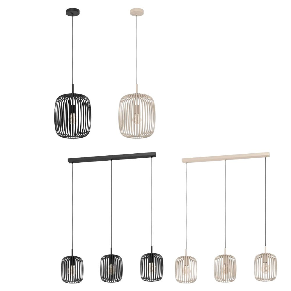 Eglo ROMAZZINA - 1/3 Light Pendant-Eglo-Ozlighting.com.au