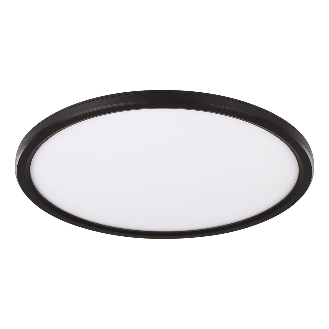 Eglo ROMEO - LED Oyster Ceiling Light | Black-Eglo-Ozlighting.com.au