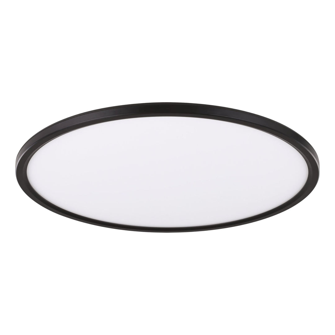 Eglo ROMEO - LED Oyster Ceiling Light | Black-Eglo-Ozlighting.com.au