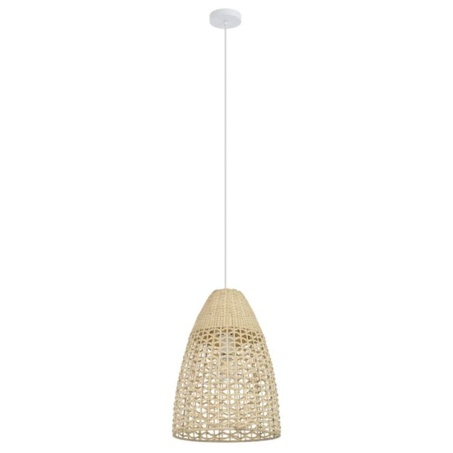 Eglo SAMBUCONA - 1 Light Tall Pendant-Eglo-Ozlighting.com.au