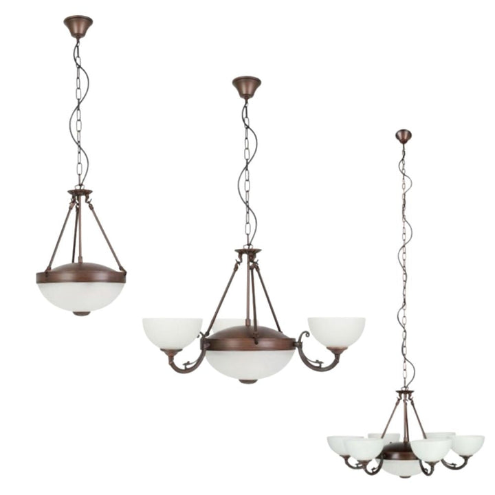 Eglo SAVOY - 2/3/6 Light Pendant-Eglo-Ozlighting.com.au