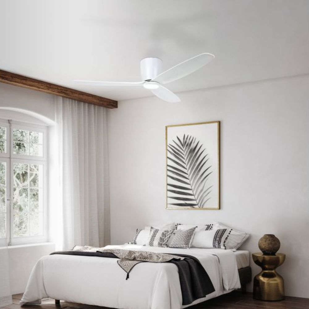 Eglo SEACLIFF - 52" 1320mm DC Hugger Ceiling Fan-Eglo-Ozlighting.com.au