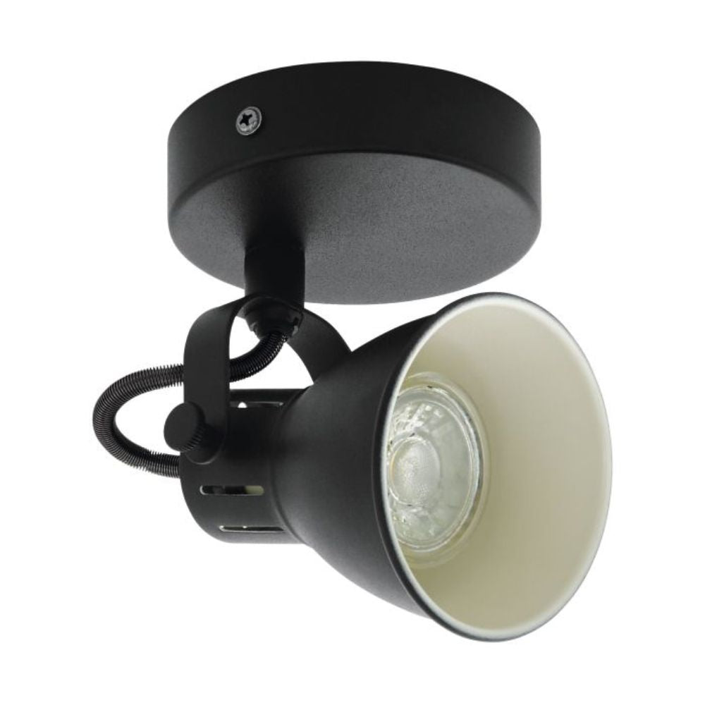 Eglo SERAS 2 - Black Spot Light-Eglo-Ozlighting.com.au