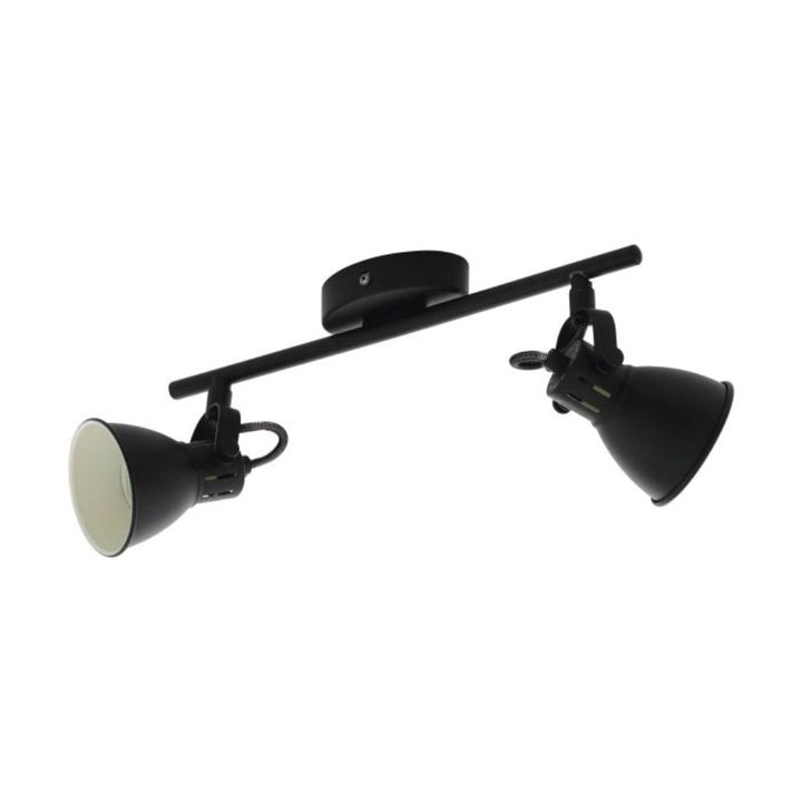 Eglo SERAS 2 - Black Spot Light-Eglo-Ozlighting.com.au