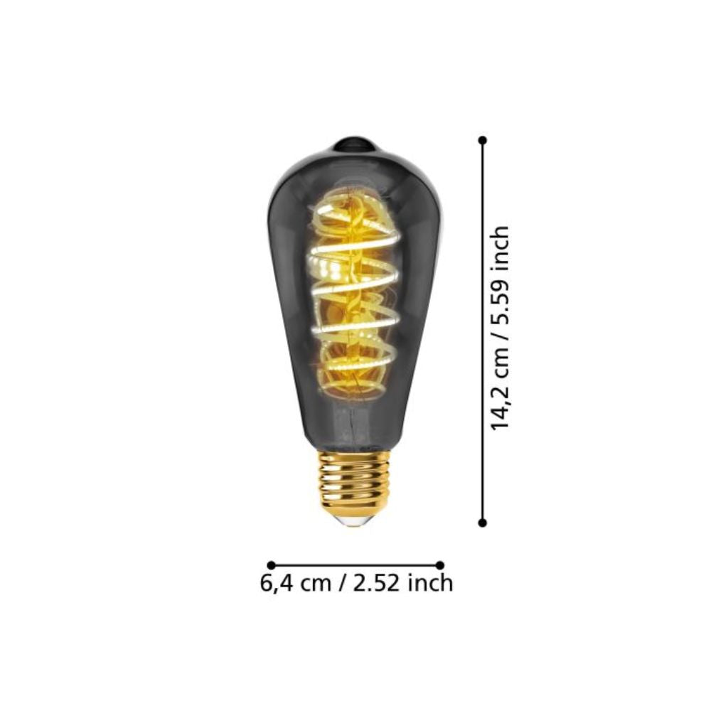 Eglo ST64 - 4W ST64 Globe - E27-Eglo-Ozlighting.com.au