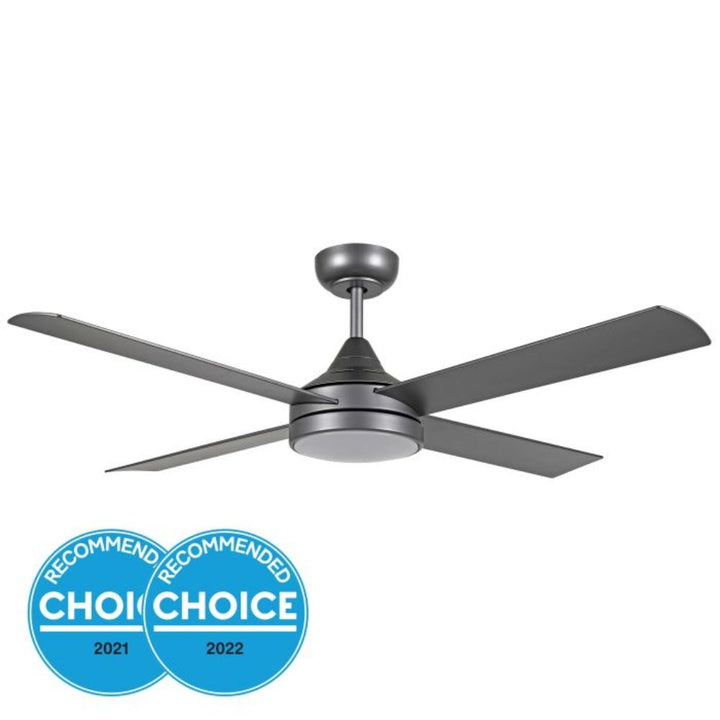 Eglo STRADBROKE - 4 Blade 48" 1220mm DC Ceiling Fan with 3-CCT LED Light-Eglo-Ozlighting.com.au