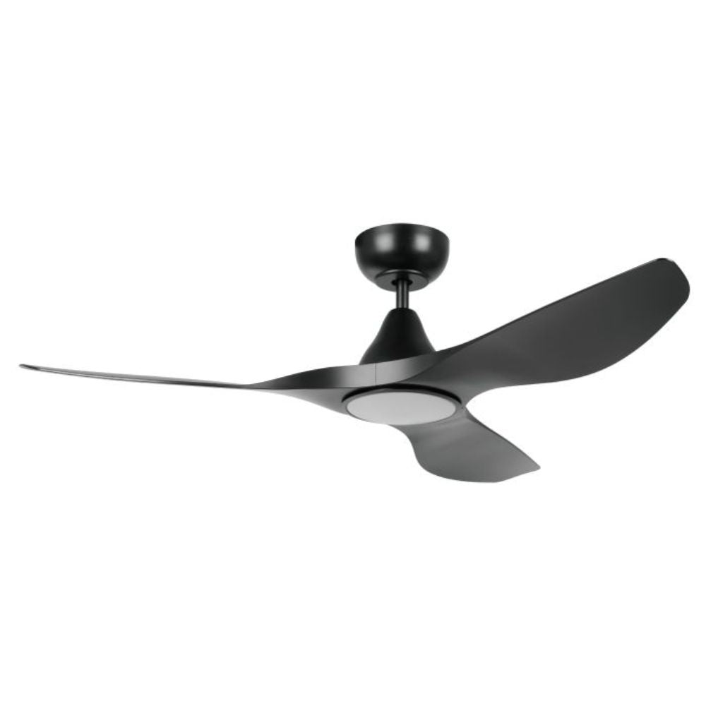 Eglo SURF - 3 Blade 48" 1220mm DC Ceiling Fan with 3-CCT LED Light-Eglo-Ozlighting.com.au