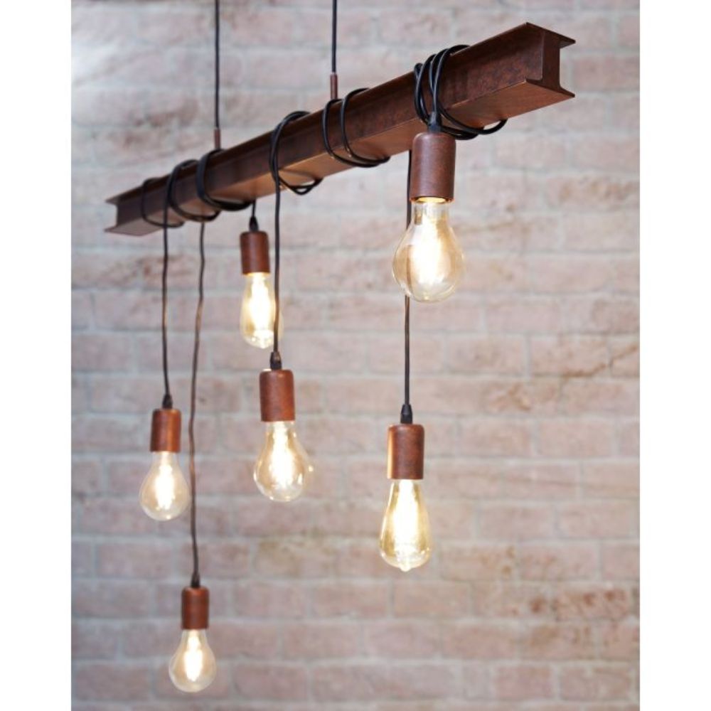 Eglo TOWNSHEND 4 - 6 Light Pendant-Eglo-Ozlighting.com.au