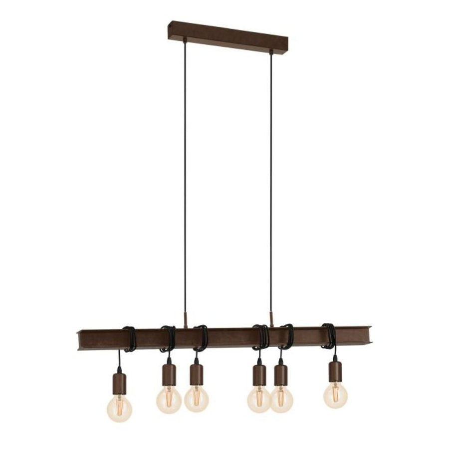 Eglo TOWNSHEND 4 - 6 Light Pendant-Eglo-Ozlighting.com.au