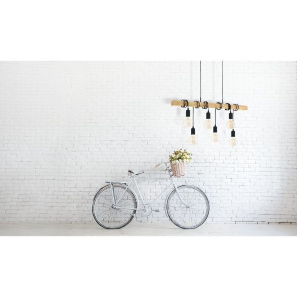 Eglo TOWNSHEND - 6/9 Light Pendant-Eglo-Ozlighting.com.au