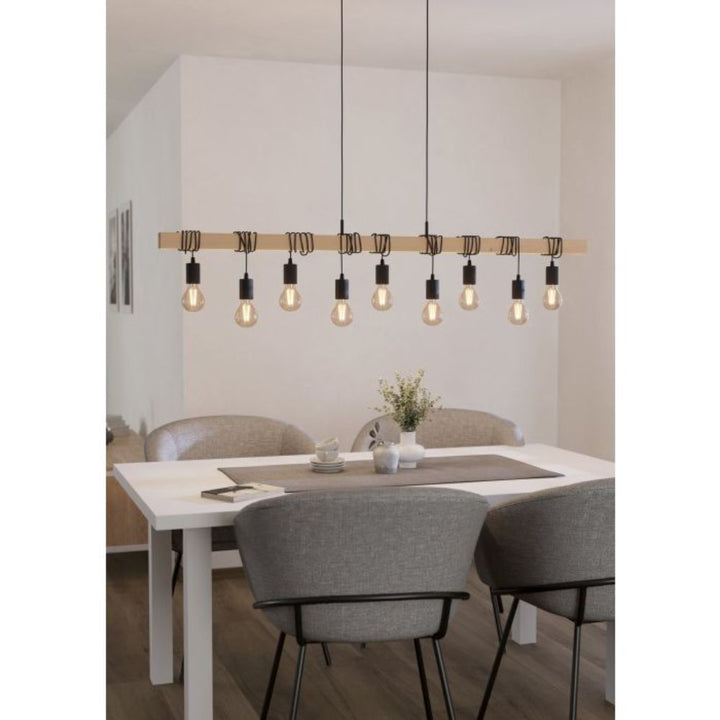 Eglo TOWNSHEND - 6/9 Light Pendant-Eglo-Ozlighting.com.au