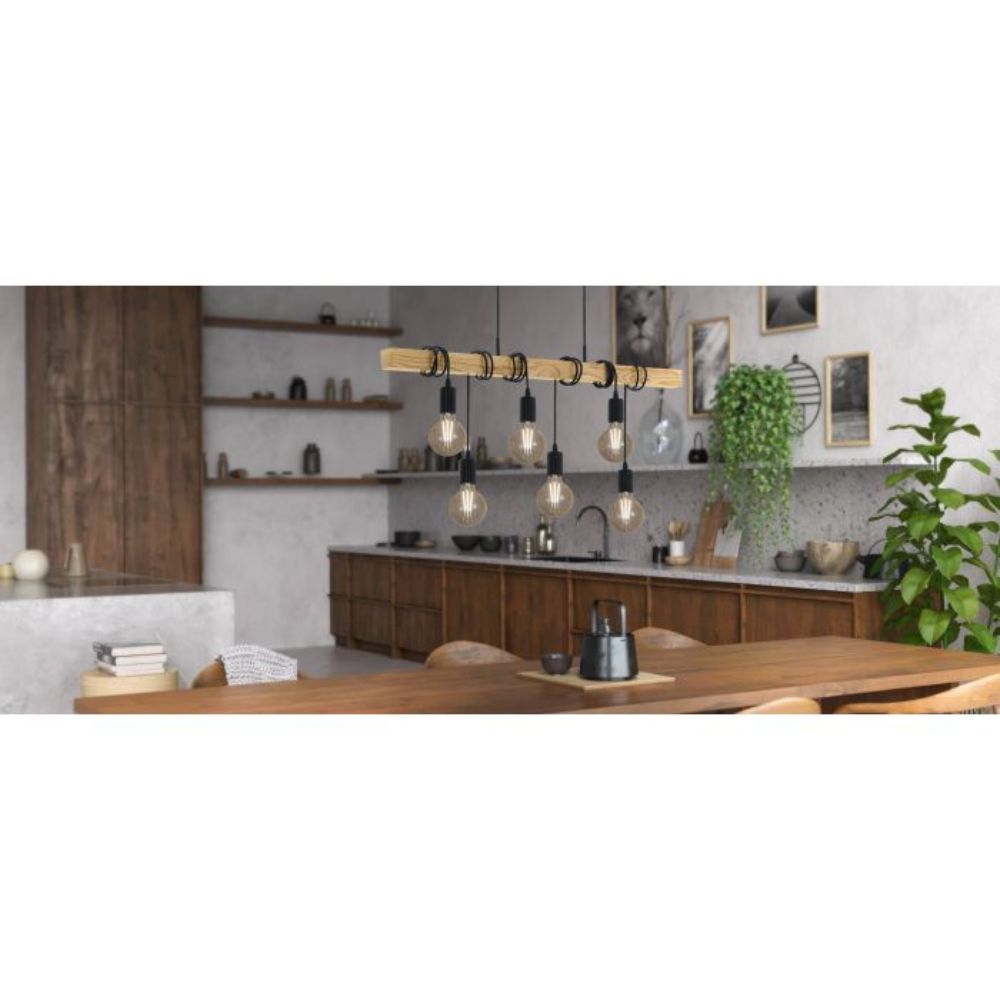 Eglo TOWNSHEND - 6/9 Light Pendant-Eglo-Ozlighting.com.au