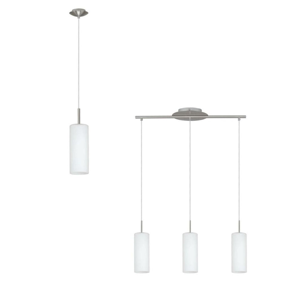 Eglo TROY 3 - 1/3 Light Pendant-Eglo-Ozlighting.com.au