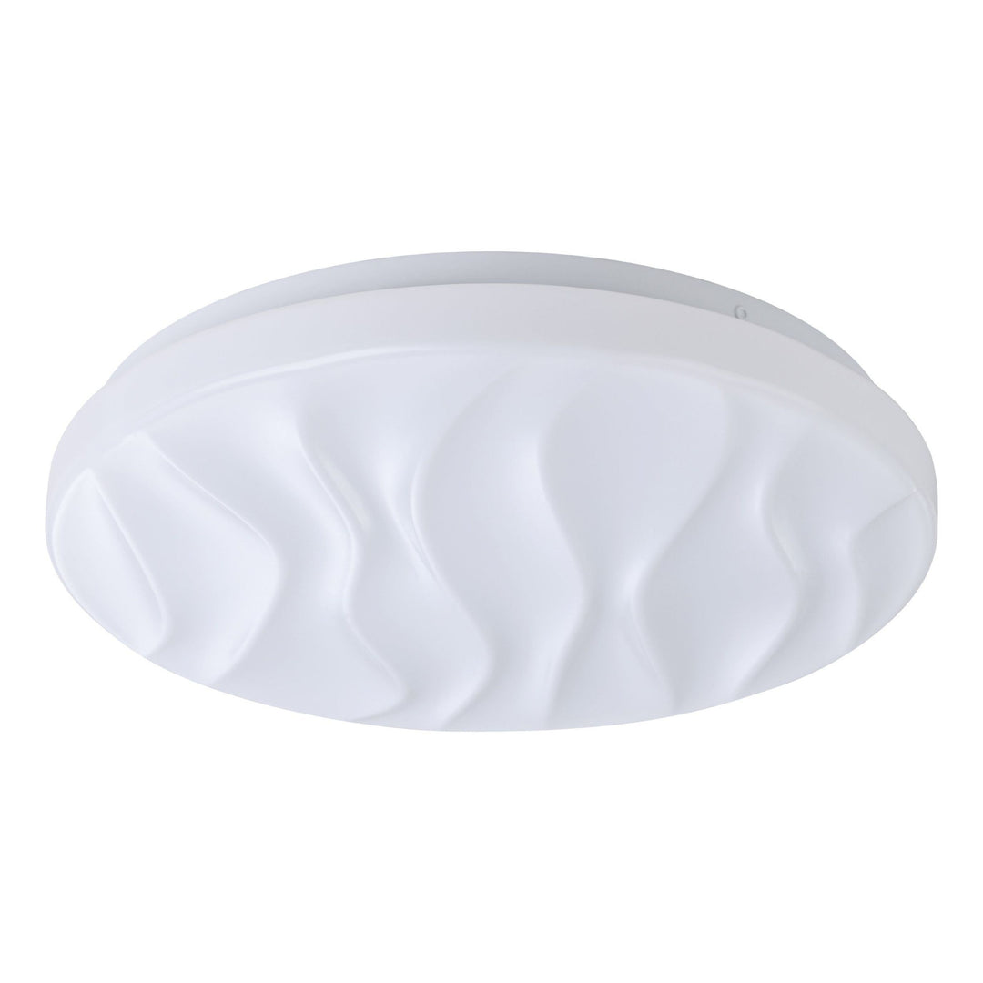 Eglo WAVEY - LED Oyster Ceiling Light-Eglo-Ozlighting.com.au