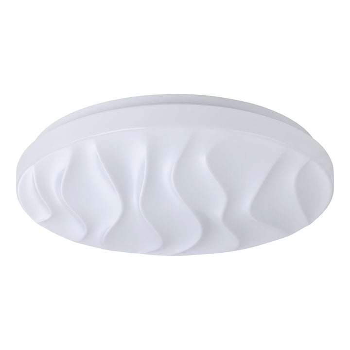 Eglo WAVEY - LED Oyster Ceiling Light-Eglo-Ozlighting.com.au