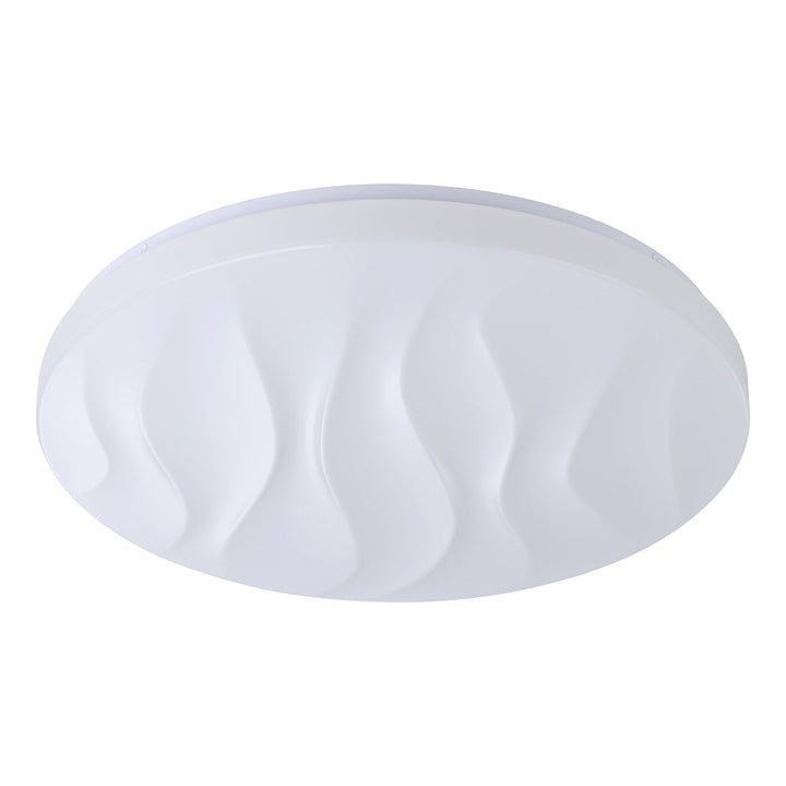 Eglo WAVEY - LED Oyster Ceiling Light-Eglo-Ozlighting.com.au