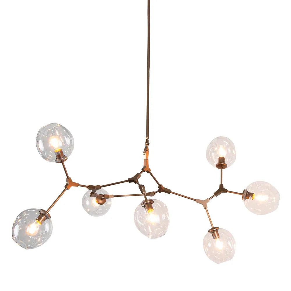 Emac & Lawton REPLICA LINDSEY ADELMAN - COPPER - 25W Bubble Pendant-Emac & Lawton-Ozlighting.com.au