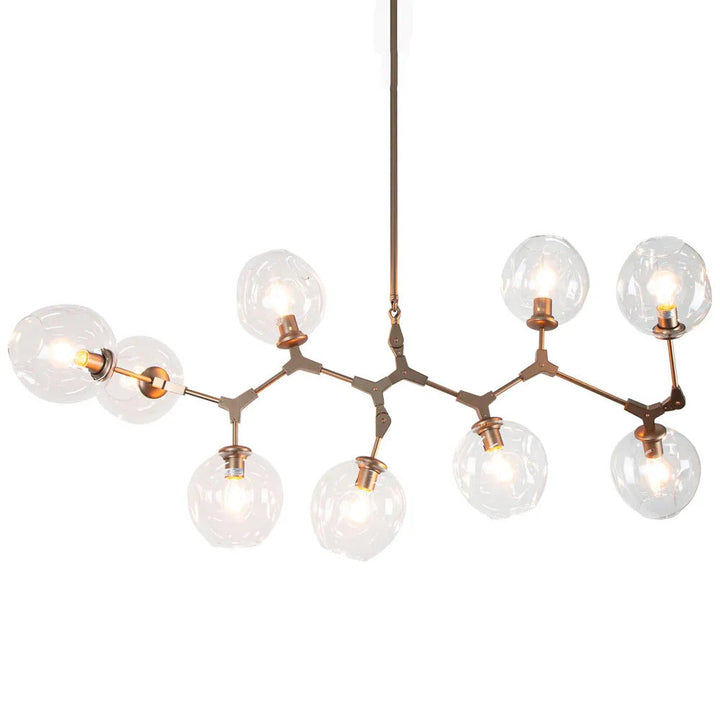 Emac & Lawton REPLICA LINDSEY ADELMAN - COPPER - 25W Bubble Pendant-Emac & Lawton-Ozlighting.com.au