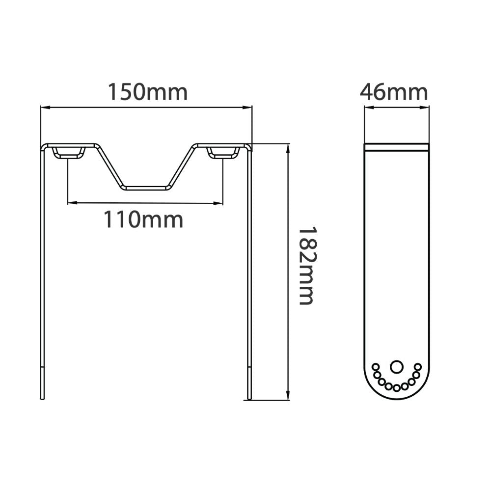 Energetic ARK - Surface Mount Bracket-Energetic Lighting-Ozlighting.com.au