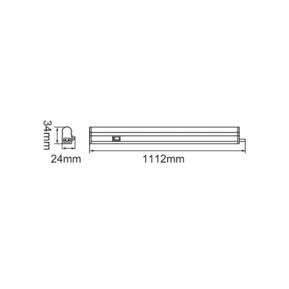 Energetic CLUB - LED Linkable Mini Batten Light IP40-Energetic Lighting-Ozlighting.com.au