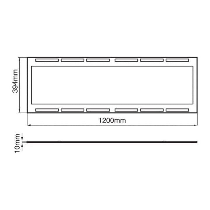 Energetic DESTINY - Frame with Return Air Slots-Energetic Lighting-Ozlighting.com.au