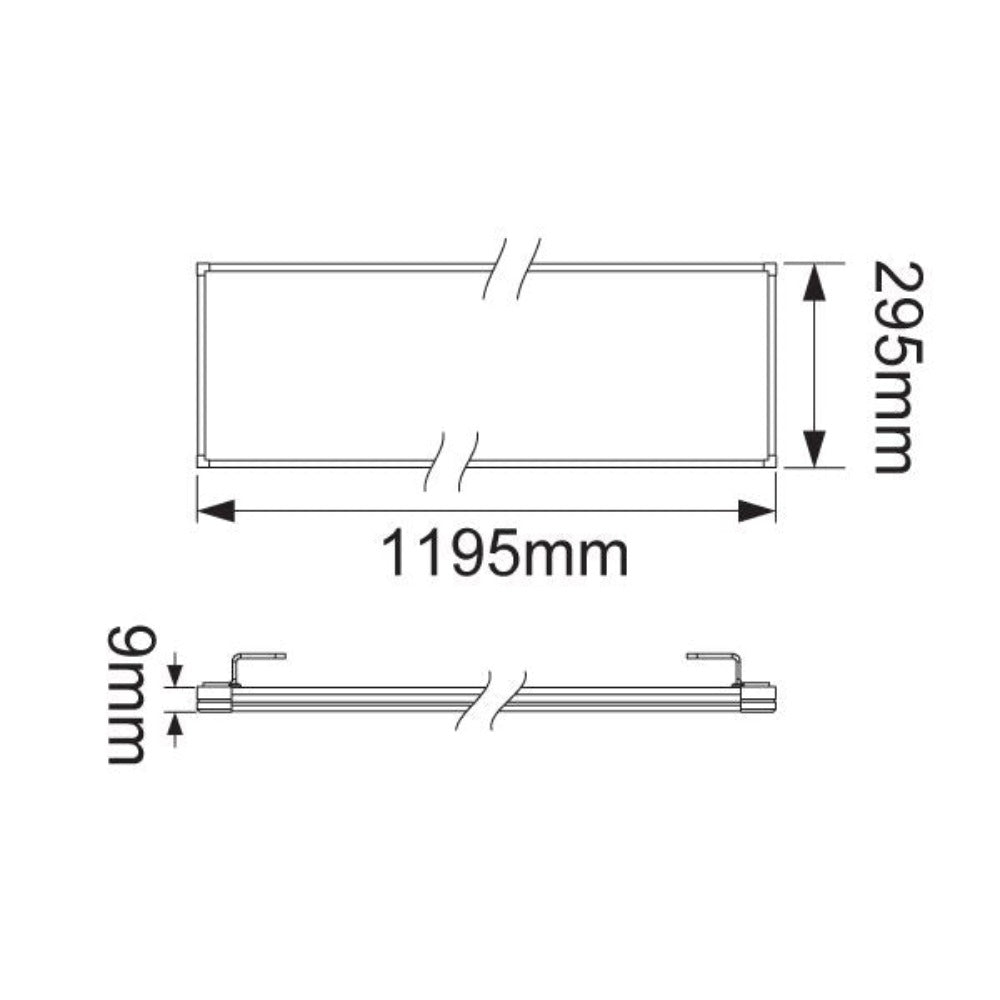 Energetic DESTINY PRO - 25W LED Edge-Lit Panel IP40-Energetic Lighting-Ozlighting.com.au