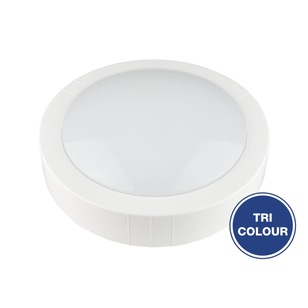 Energetic ESPACE - 13W LED Tri-Colour Bunker Light IP65-Energetic Lighting-Ozlighting.com.au