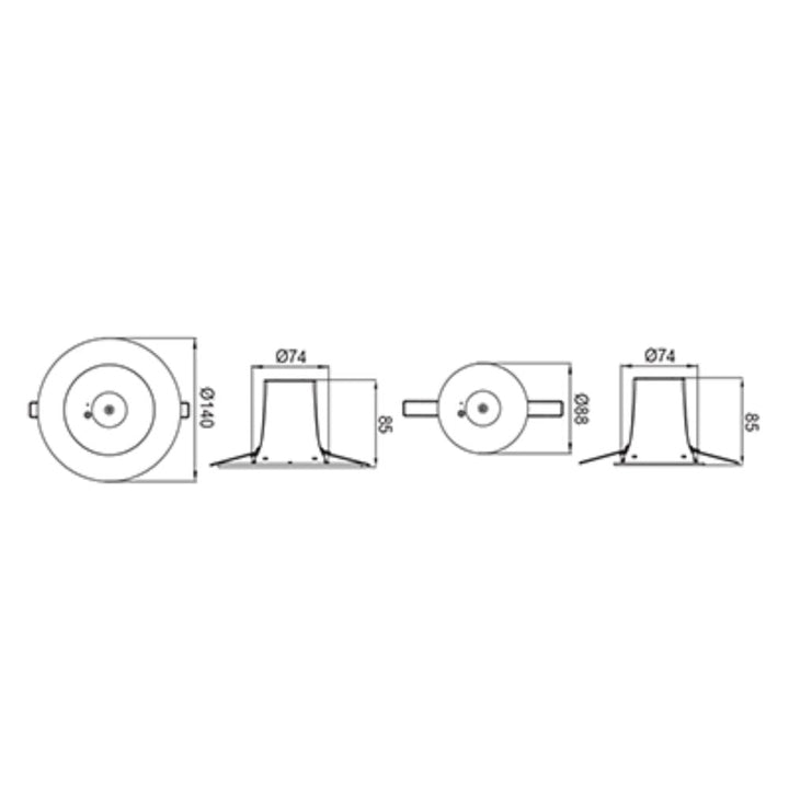 Energetic LEDWAY - 2W Emergency Light 6500K-Energetic Lighting-Ozlighting.com.au